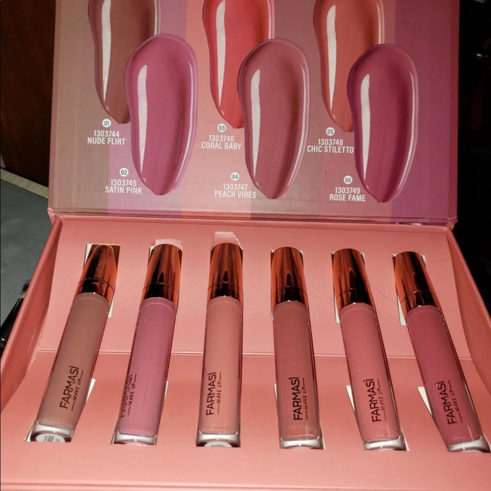 FARMASI Nude Lip Gloss Set
